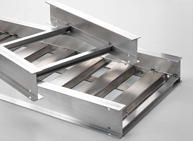 We manufacture cable tray & ladder tray from hot and cold dipped galvanized steel